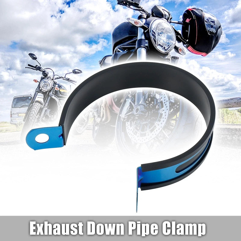 Motorcycle 3.5inch Exhaust Band Joint Clamp Sleeve Pipe Stainless Steel