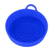 Vehicle Blue Silicone Car Cup Holder Insert Anti-Slip Coaster Mat