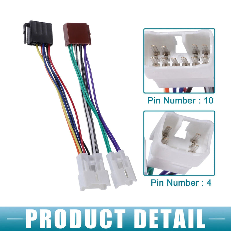 Subaru 14 Pin Stereo CD Player Radio Wiring Harness (1987-2023)
