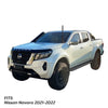 Nissan Navara Front Grey K21 Fender Flares (2021-2022)