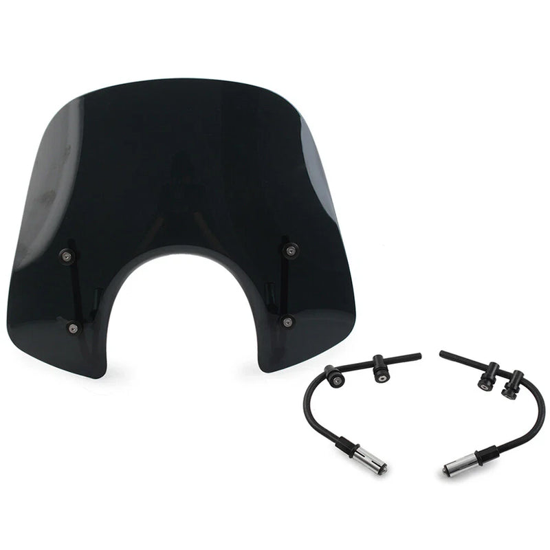Piaggio Vespa LX 50 125 GT 200 GTS 250 Black Front Windshield (2006-2018)
