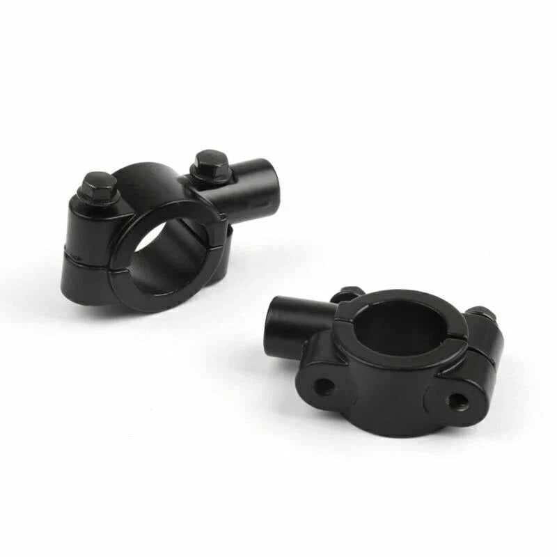Motorcycle Handlebar M10 2 x 22mm Mirror Clamp
