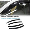 Hyundai Elantra 2017 Side Window Vent Visors Black 1 Set Window Deflectors