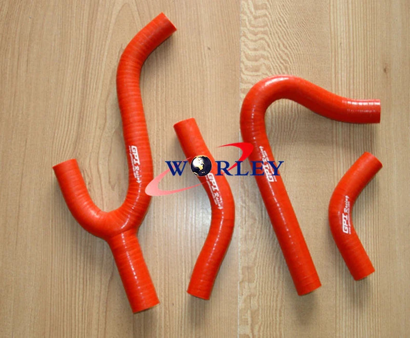 KTM 250 / 300 / 380 SX / EXC / MXC Yellow Silicone Radiator Hose (1998-2003)