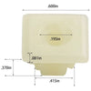 Auto Fasteners Snap In Fastener Bumper License Plate Nylon