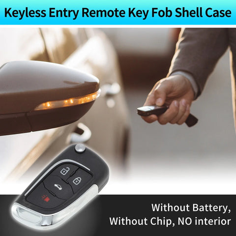 Chevrolet Camaro Equinox 2010-2019 Key Fob Shell Case