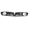 VW Caddy, Touran Front Bumper Fog Light Grille Covers (2003-2010)