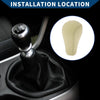 Nissan Patrol (2004-2007) Beige 5 Speed Manual Gear Shifter Knob