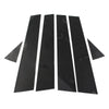 Audi A3 6 x Exterior Door Window B Pillar Post Cover Trim (2014-2018)