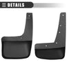 Jeep Liberty Car Mud Flaps Splash Guards  Black (2008-2012)