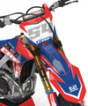 Honda CRF 250 FIERCE Style Full Custom Graphic Kit (2014-2017)
