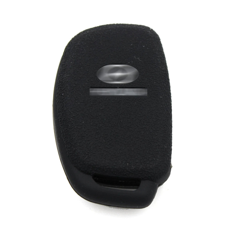 Hyundai Sonata Fe Black 3 Buttons Silicone FOB Key Cover Case fit