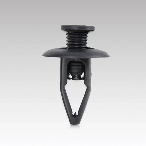 Mazda Kia Ford 50 x Black Nylon Fastener Rivet Clips