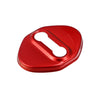 Ford Focus (2019-2021) Red 4 Pcs Door Lock Latch Covers