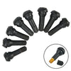 TR413 Practical Valve Stems 10Pcs Accessory Tubeless Replacement Black