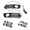 Audi A4 B6 Sedan DRL Turn Signal Fog Light Covers (2001-2005)