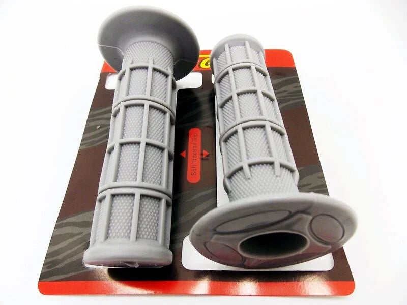 Honda CRF100  - Left & Right Pair Grey Hand Grip Set