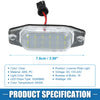 Toyota 4Runner White LED License Plate Lights (1989-1992)