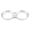 Triumph T120 T100 Thruxton 1200 / R / RS Speedometer Gauge Cover Chrome (2016-2023)
