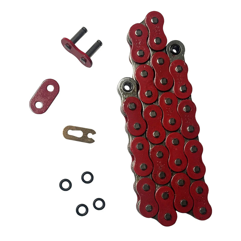 Suzuki Quadsport 80 & Kawasaki KFX80 Red 520x36 O-Ring Drive Chain