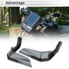 Motorcycle Set Universal Hand Guard Knuckle Guard Protector White