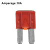 Boat Truck RV Camper Motorcycle Fuses / 10pcs 10A / Car Mini Blade Fuses