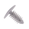 Car 9mm Hole 100x Push Type Clip Nylon Retainer Bumper Fender Rivet
