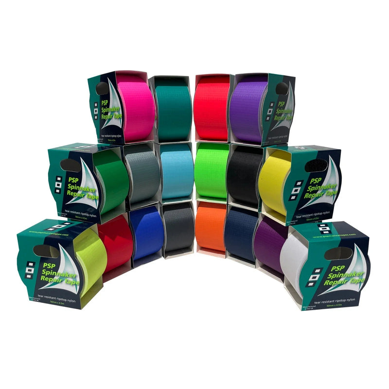 Tents, Awnings, Kites Charcoal Sail Repair Tape 4.5Mx50mm Self-Adhesive