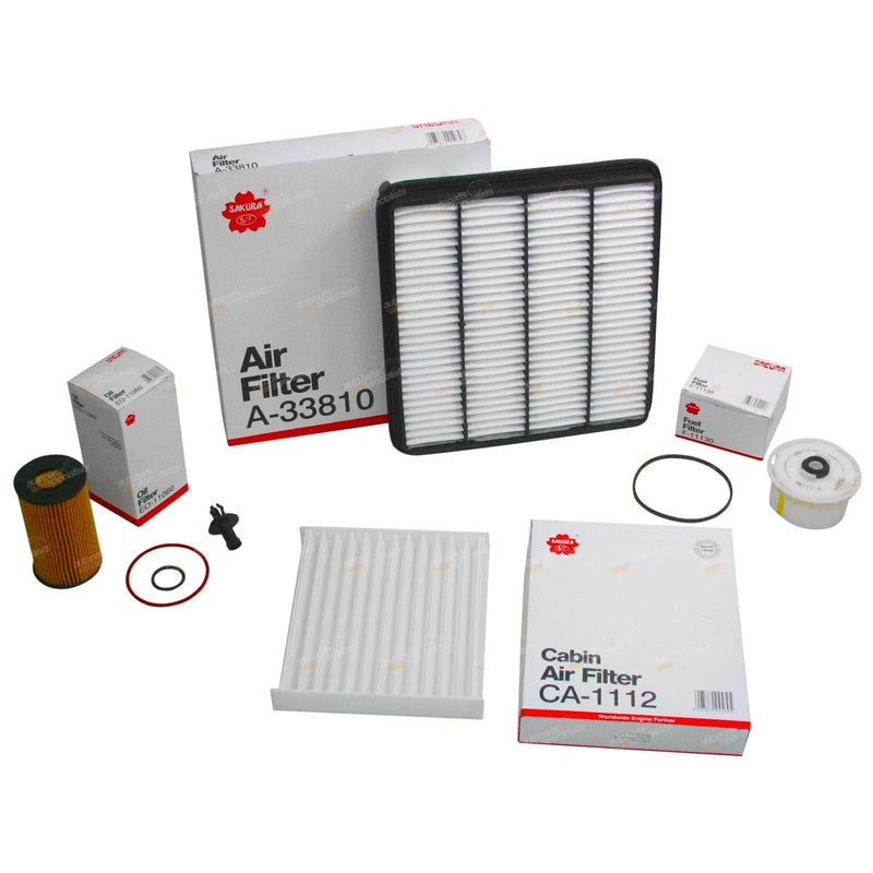 Landcruiser VDJ200 V8 4.5L 1VD-FTV Air, Oil & Fuel Filter (2007–2015)