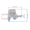 Yamaha YZ125 YZ250 Gas Tank Fuel Cock Valve Petcock (2006-2022)