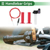 Motorcycle 7/8" 22mm Hand Grips Covers Rubber