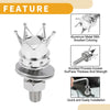 Universal Motorcycle M6 / 35mm / License Plate Screws Cover 4Pcs