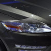 Mondeo MK4 2007-2013 Carbon Fiber Headlight Eye Lid Cover EyebrowsTrim fit