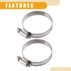 BMW 330i Black Engine Coolant Hose Fitting with Clamp