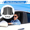 Mitsubishi Outlander 6Pcs Door Pillar Window Trim (2016-2023)