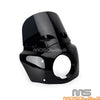 Harley Headlight Fairing Windshield Kit w/Extension Blocks