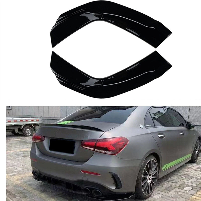 Mercedes Benz A-Class W177 Rear Side Splitter Cover (2019-2023)