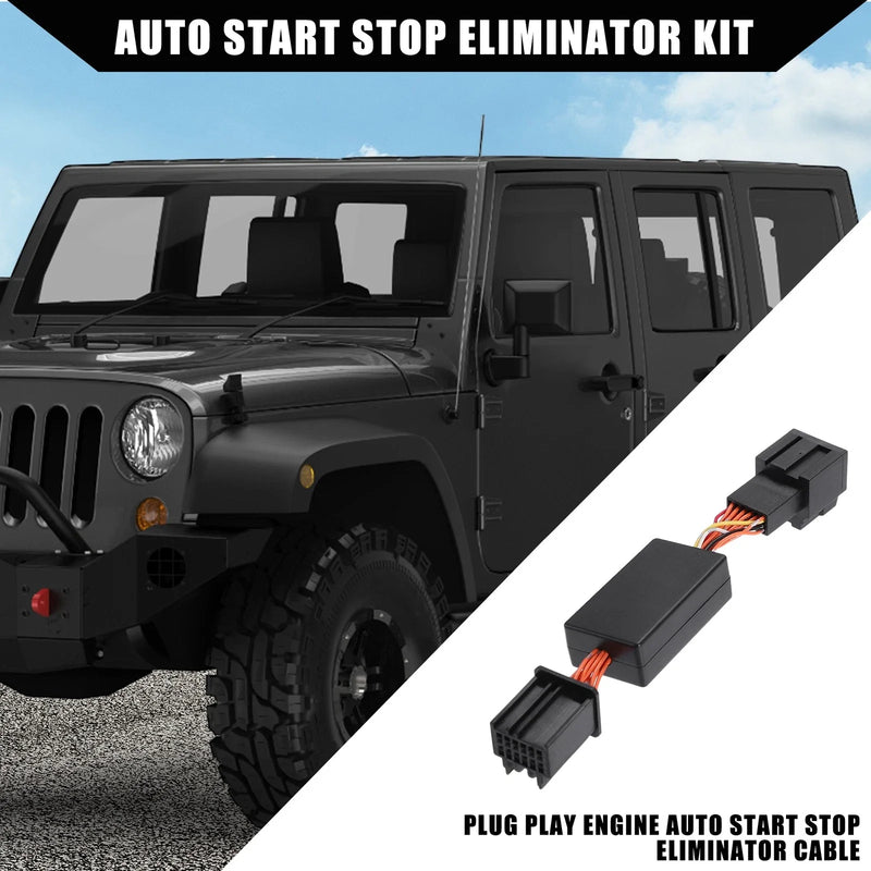Jeep Wrangler JL JLU Car Auto Start Stop Canceller 1 Set (2018-2023)