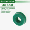 Oil Seal 6x14x5mm Rotary Shaft Seal TPU Green, 5 Pcs