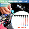 Car 7 x Universal 10A Low Profile Mini APS Fuse Taps (12V)