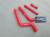 YAMAHA YZ125 RED silicone radiator hose (1996-2001)