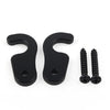 Jeep Wrangler, Gladiator Black Sun Visor Clips (2018-2023)