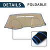 Nissan Note E12 2012-2020 Black Blue Dashboard Cover Mat