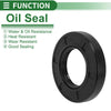 Oil Seal Rotary Shaft Seal NBR Rubber 40x72x12mm High Pressure Black
