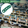 Oil Seal 5 Pcs Rotary Shaft Seal TPU 12x20x6mm Green