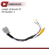 Honda CR-V Rear View Camera Adapter Wire Harness Cable (2013-2015)