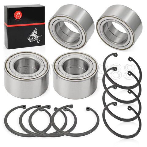 Polaris Ranger 800 / 700 / 570 XP 09-15 All 4 Wheel Bearings Kits Front & Rear