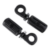 Harley Touring Electra Road Glide 1-1/4" Highway Bar Foot Pegs Clamps (2009-2023)