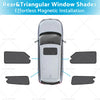 LDV G10 (2014-Present) Rear & Triangular 4 x Car Window Shades