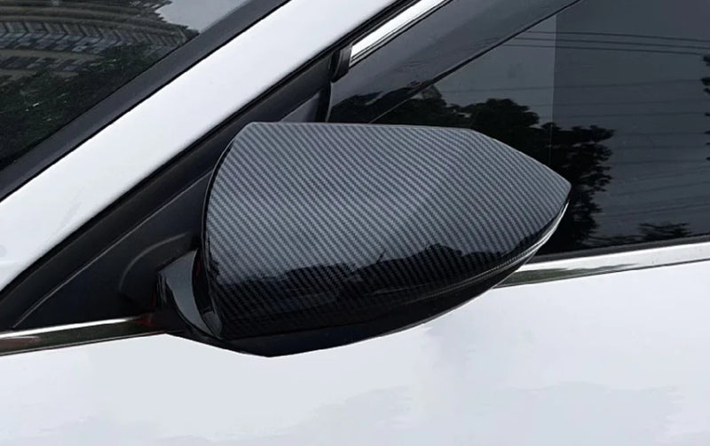 Hyundai Elantra Rearview Mirror Side Carbon Fiber Cover Trim (2021-2024)